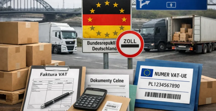 Eksport do Niemiec – zasady, podatki i dokumentacja (kompletny przewodnik 2026)