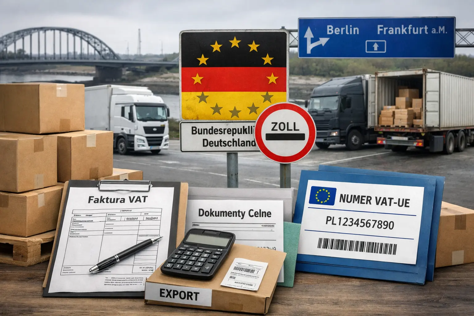 Eksport do Niemiec – zasady, podatki i dokumentacja (kompletny przewodnik 2026)
