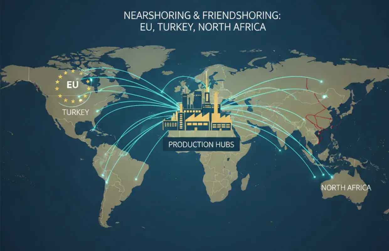 Nearshoring i friendshoring – UE, Turcja