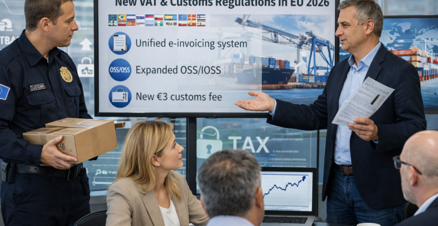 Nowe przepisy VAT i cło w UE 2026