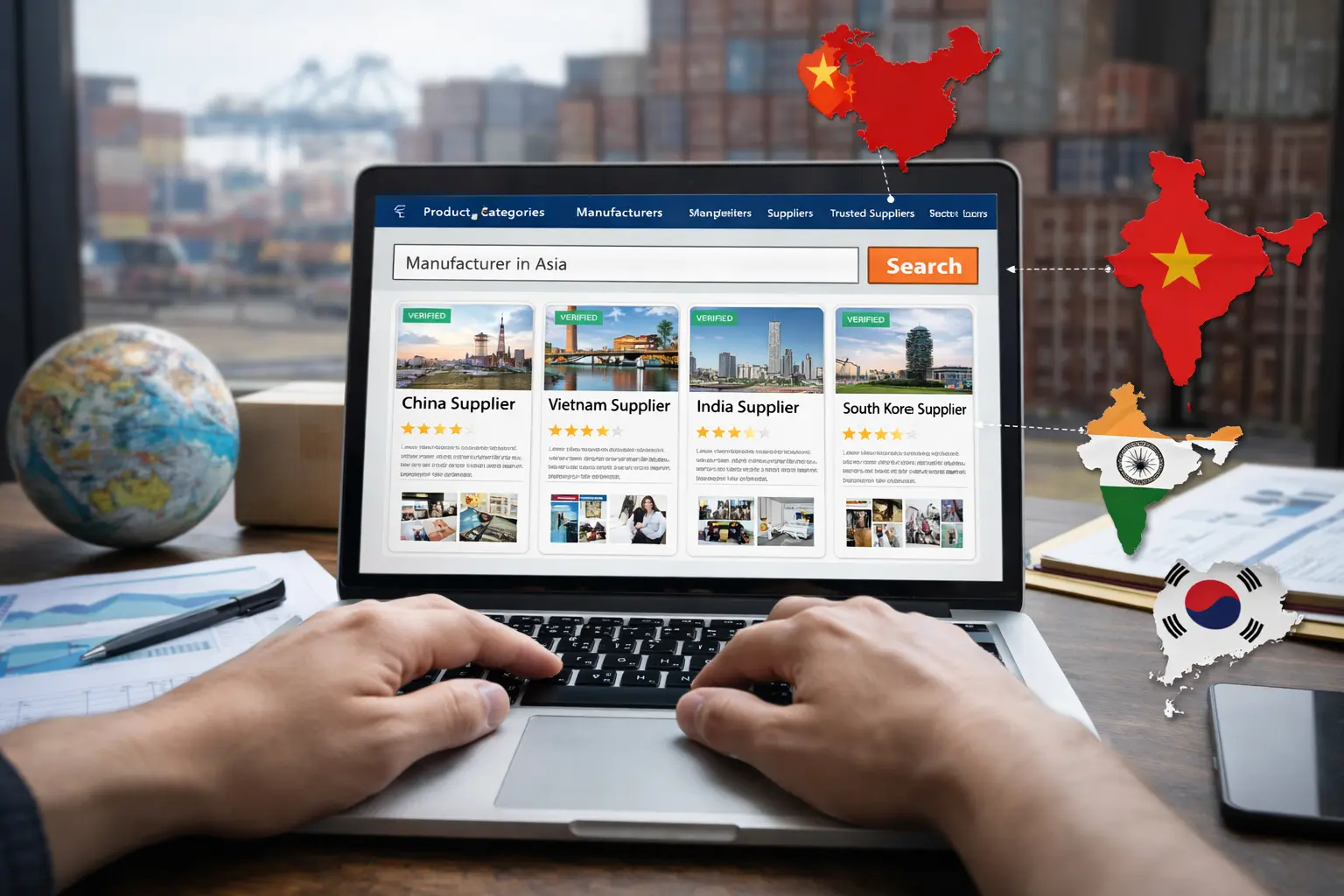 Platformy sourcingowe – jak szukać partnerów biznesowych w Azji