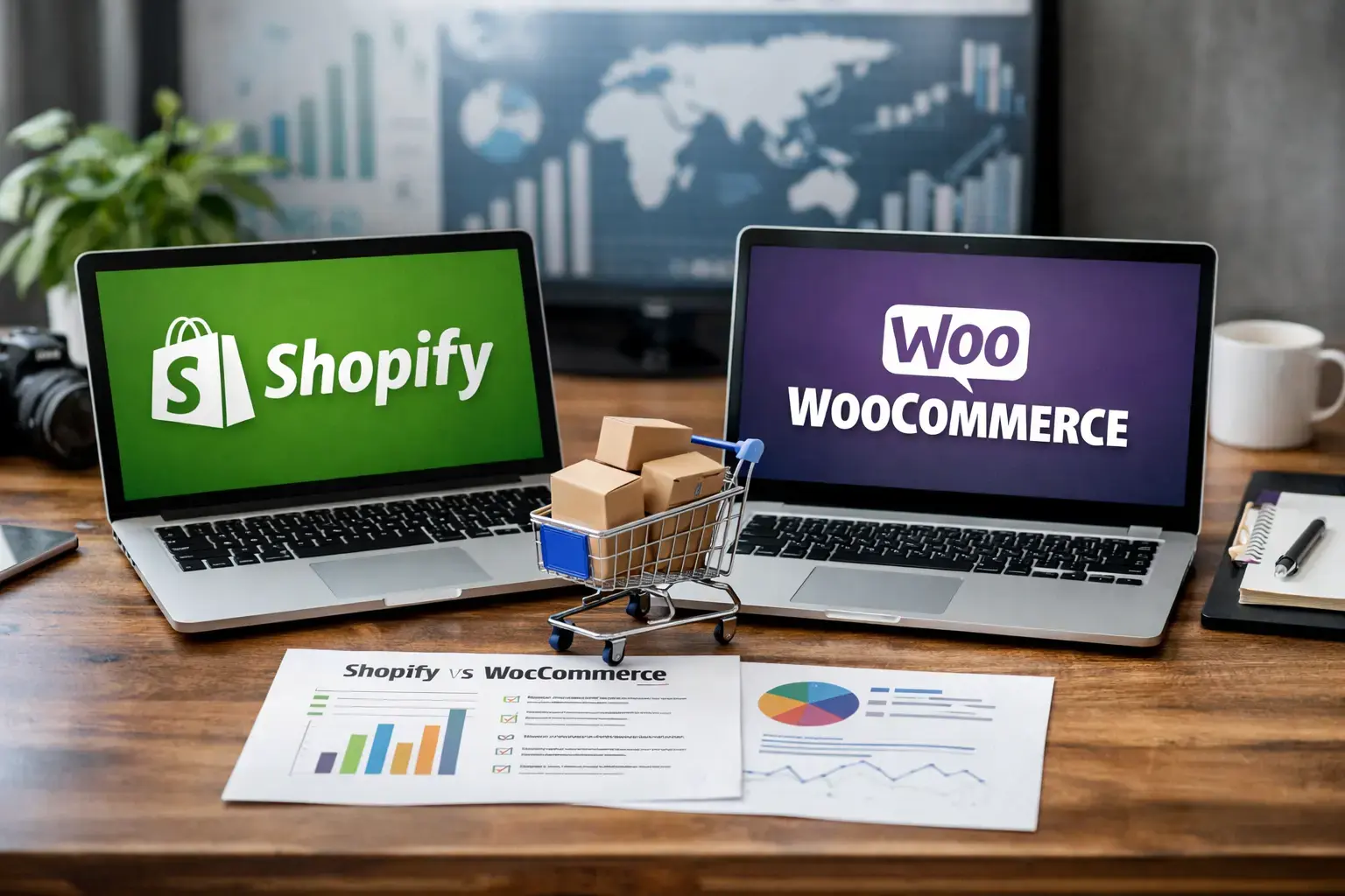 Shopify czy WooCommerce – która platforma do dropshippingu jest lepsza?