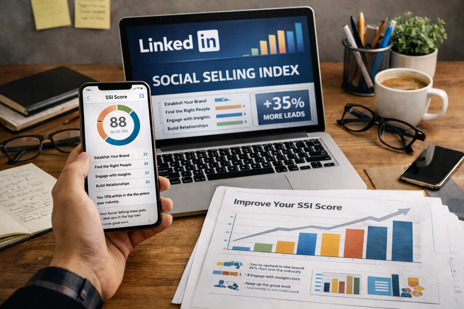 Social Selling Index (SSI) Score – co to jest, jak działa i jak go poprawić