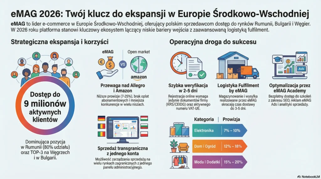 Struktura i model biznesowy eMAG Marketplace
