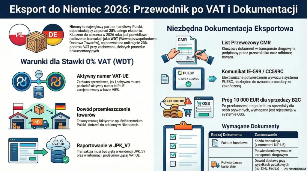 Warunki uzyskania stawki 0% VAT