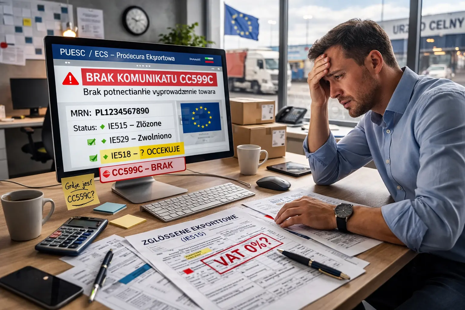 Jak uzyskać komunikat CC599C