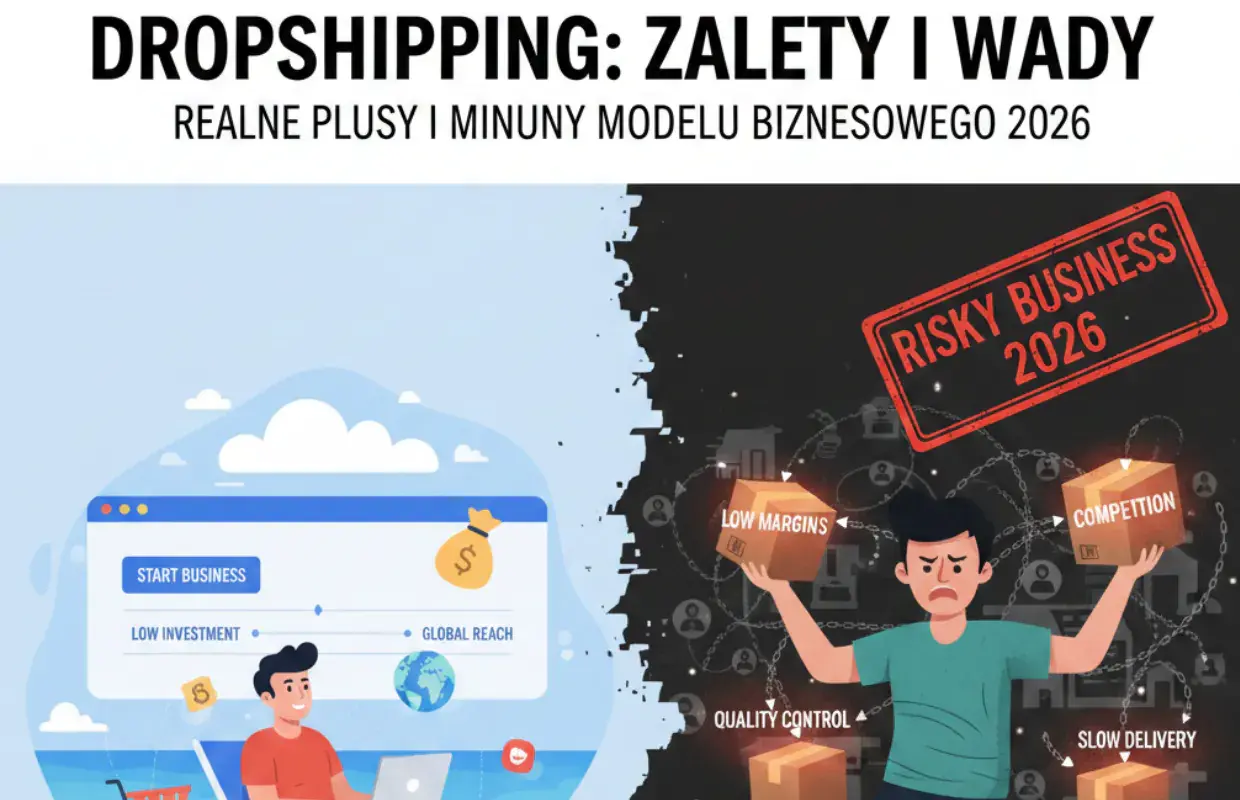 Zalety i wady dropshipingu